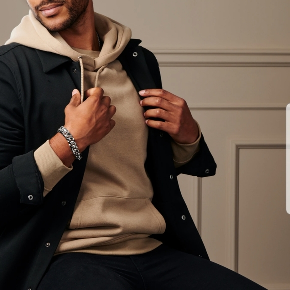 Mens Stainless Steel Cuban Link Bracelet 8mm X 8.5" Excellent Condition - Picture 2 of 9